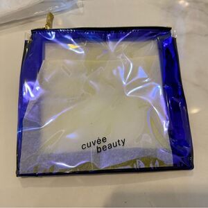 Cuvée beauty Clear with purple frame cosmetic bag #8